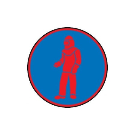 Accuform HAZARD SYMBOLS 24 in  PLASTICLITE MPG343PL MPG343PL